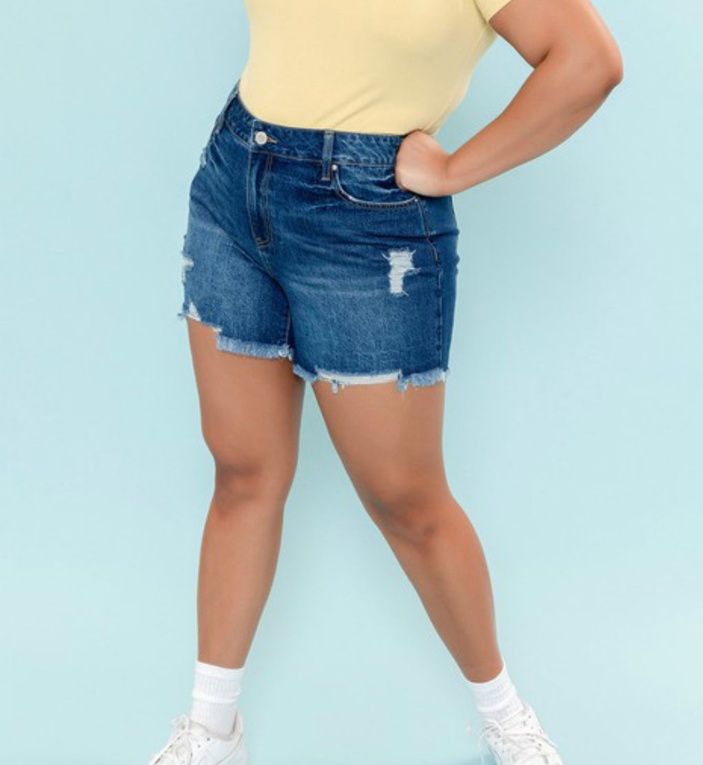 Ymi high waisted on sale shorts