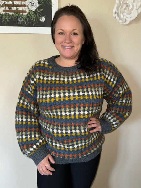 Multicolor Knit Sweater
