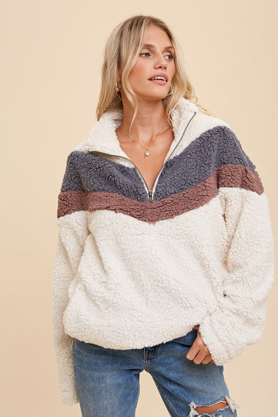 Sherpa 1/4 Zip Pullover