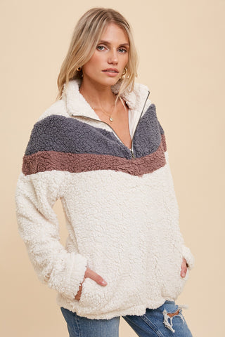 Sherpa 1/4 Zip Pullover