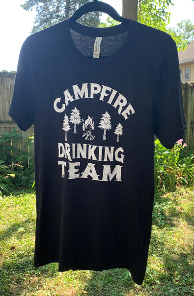 Campfire Drinking Team Graphic Tee